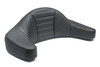 Mustang Super Touring Deluxe Extended Arm Wrap-Around Backrest for '93-13 Harley-Davidson FL Touring - Gunmetal Grey Stitching