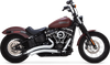 Vance & Hines Big Radius Exhaust for '18-Up Harley-Davidson Softail Models - Chrome (49-State Emissions Compliant)