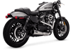 Vance & Hines Stainless 2-into-1 Upsweep Exhaust for '04-Up Harley Davidson XL Sportster Models (49-state emissions compliant)