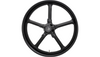 Coastal Moto Front Rockstar Wheel for '08-Up Harley Davidson Touring - Dual Disc/ABS - Black - 21"x3.25"