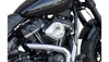 S&S Cycle Mini Teardrop Stealth Air Cleaner Kit for '17-Up M8 Harley Davidson Touring, '18-Up Softail - Chrome