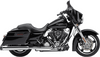 Cobra 4.5" NH Series Mufflers for '99-16 Harley Davidson Touring Models - Chrome (50-State Legal)