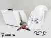 Bad Dad Summit Color Matched 4.5" Stretched Saddlebags and Rear Fender Kit for '09-13 Harley Davidson Touring