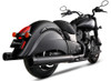 Rinehart Racing 4" and 4.5" DBX Slip On Mufflers for '14-Up Indian Bagger, Touring and Elite Models (Select Finish)