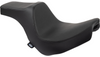 Drag Specialties Predator III Seat for '18-Up Harley Davidson Softail Low Rider Models and Sport Glide - Smooth/Black