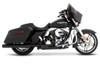 Rinehart Racing Slimline Duals System with Slip On Mufflers for '09-16 Harley Davidson Touring Models (Choose Finish)