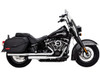 Vance & Hines Eliminator 300 Slip-ons for '18-Up Harley-Davidson Heritage & Deluxe models - Chrome (49-state emissions compliant)