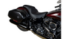 Drag Specialties Predator Seat for '18-Up Harley Davidson Lowrider Models and Sport Glide - Smooth Black