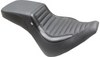 Mustang Squareback Seat for Harley-Davidson Breakout '18-Up - Tuck and Roll 