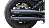 S&S Cycle Grand National Slip-On Mufflers for '19-24 Indian Scout Models - Black (49-State federal emissions compliant)