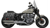 Bassani 4" Slip-On Mufflers for '22-Up Indian Chief Models - Chrome