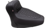 Mustang Squareback Solo Seat for '22-Up Indian Chief - Black/Diamond Stitch 