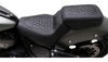 Mustang Squareback Solo Seat for '22-Up Indian Chief - Black/Diamond Stitch 