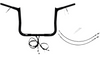 Fat Baggers 1 1/4" EZ Install Pointed Top Handlebar Kits for '14-15 Harley Davidson FLH Models (Select Height and Finish)