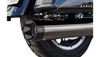 S&S Cycle 2:1 Sidewinder Exhaust for '17-Up Harley Davidson Touring Models - Lava Chrome (49-State Emissions Compliant)