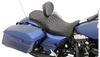 Drag Specialties Low Profile Touring Seat for '08-Up Harley Davidson Touring Models -  Double Diamond Stitching (Not for '24-Up FLHX/FLTR Models)