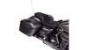 Drag Specialties Predator 2-Up Seat w/ Backrest for '08-Up Harley Davidson FLH - Smooth Solar Leather  (Not for '24-Up FLHX/FLTR Models)