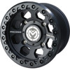 Moose Utility 23X Series Rear ATV/UTV Wheel - 12x8 - 4/156 - 4+4 - Black 