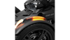 Show Chrome Slayer Front Fender Sequential LED for '19-Up Can-Am Ryker - Amber