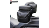 Show Chrome Platinum Passenger Arm Rest Pouch for '20-24 Can-Am Spyder RT LTD - Two-Toned Black