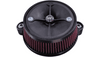 S&S Cycle Stealth Air Cleaner Kit Without Cover for '17-23 Harley Davidson M8 Models (Not for '23-'24 CVO Models or '24 FLHX/FLTR)