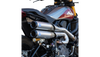 S&S Cycle 2-into-2 Grand National High Mount Exhaust System for '19-Up Indian FTR1200 Models - Stainless Steel (Race Only)