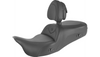 Saddlemen Heated Roadsofa Seat with Driver Backrest for '09-24 Harley Davidson FLHTCUTG Tri Glide - Smooth