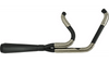Trask Assault 2:1 Exhaust for '18-23 Harley Davidson Softail FXST, FXLR, FXLRS, FXFB, FXFBS, FLDE Models - Black