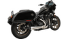 Bassani 2-into-1 Road Rage Exhaust System for '22-24 Harley Davidson Softail Low Rider ST FXLRST and '18-21 Sport Glide FLSB - Stainless