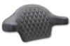 Mustang Double Diamond Extended Arm Wrap-Around Backrest for '14-25 Harley-Davidson FL Touring w/ King Tour Pak (Select Stitching Color)