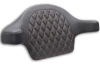 Mustang Double Diamond Extended Arm Wrap-Around Backrest for '14-25 Harley-Davidson FL Touring w/ King Tour Pak (Select Stitching Color)