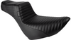 LePera Tailwhip Daddy Long Legs Seat for '18-Up Harley Davidson Low Rider Models and Sport Glide - Pleated - Black