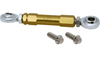 Alloy Art Competition Adjustable Front Stabilizer Link for Harley Davidson Touring (Select Raw, Black, Gold)