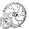 RC Components Shifter Forged Billet Wheels for Harley Davidson Softail, Dyna, Sportster and V-Rod Models (Select Finish)