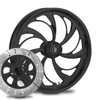 RC Components Helix Forged Billet Wheels for Harley Davidson Softail, Dyna, Sportster and V-Rod Models (Select Finish)