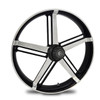 RC Components Echo Forged Billet Wheels for Harley Davidson Softail, Dyna, Sportster and V-Rod Models (Select Finish)