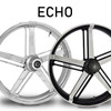 RC Components Echo Forged Billet Wheels for Harley Davidson Softail, Dyna, Sportster and V-Rod Models (Select Finish)