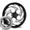 RC Components Savage Forged Billet Wheels for Harley Davidson Softail, Dyna, Sportster and V-Rod Models (Select Finish)