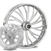 RC Components Axxis Forged Billet Wheels for Harley Davidson Softail, Dyna, Sportster and V-Rod Models (Select Finish)