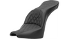 Saddlemen Roadsofa Seat for '18-25 Harley Davidson Street Bob FXBB & Standard Models - Lattice Stitching