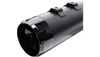 CLEARANCE S&S Cycle MK45 4.5" Slip On Mufflers for '17-Up FL Touring Models - Black with Black Thruster End Caps (1 SET IN STOCK)