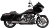 Trask 2-into-1 Assault Exhaust System for '24-Up Harley Davidson Street Glide and Road Glide Touring Models (Select Finish)