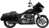 Trask 2-into-1 Assault Exhaust System for '24-Up Harley Davidson Street Glide and Road Glide Touring Models (Select Finish)