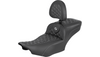 Saddlemen Extended Reach RoadSofa Tri-Gripper Seat with Driver Backrest '24-25 Road Glide, Street Glide and '23-25 CVO Road Glide, Street Glide (Select Stitching Color)