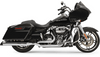 Bassani True Dual Down Under Head Pipes for '17-Up Harley Davidson Touring (Uses '95-16 Mufflers Sold Separately) Select Finish