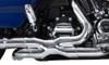 Vance & Hines Power Duals Headers for '17-Up Harley Davidson Touring Models (49-State Emissions Compliant) Select Finish
