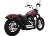 Vance & Hines Shortshots Staggered PCX Exhaust System Exhaust for '18-24 Softail Models (Not for Fat Boy, Breakout, Low Rider ST) California compliant (Select Finish)