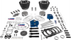 S&S Cycle HPT496 129" Power Package Engine Performance Kit for '17-Up Harley Davidson Touring Models- Gear Drive /Oil Cooled (Select Finish)