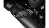 Gilles Tooling Adjustable Male Mount Footpegs for Harley Davidson Models - Black