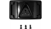 Kodlin 3 Hole Curved Laydown License Plate Kit with LED Plate Light for Harley Davidson Models (Select Finish)